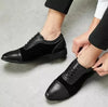 Handmade Men Shoes Black Suede Leather Oxford Lace Up Formal Casual Dress Boots