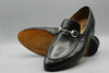 Men Handmade Shoes Black Leather Moccasin Slip On Formal Casual Wear Boots New