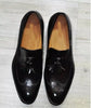 Men's Shoes Handmade Italian Leather Formal Casual Black Luxury Loafers