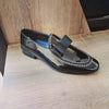 Men's Shoes Handmade Leather Formal Casual Dotted Outline Loafer Bow Style