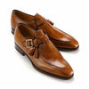 Formal Shoes Men Customized Handmade Single Monk Strap leather Shoe