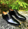 Men's Handmade Shoes Brogue Black Leather Lace Up Casual Wear Dress Formal Boots