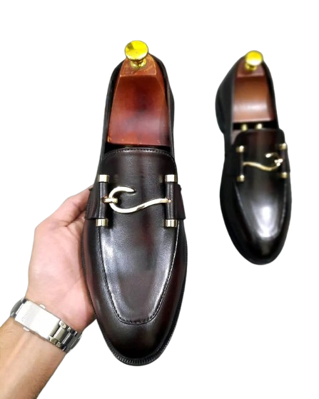 Men's Shoes Handmade Leather Moccasin Loafers Formal Casual Wear